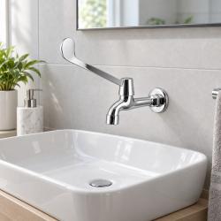 aquanello-medic-wall-mounted-cold-water-faucet-chrome